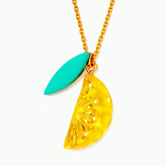 Kate Spade Tutti Fruity Lemon Pendant 